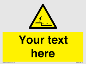 Custom Warning shallow water